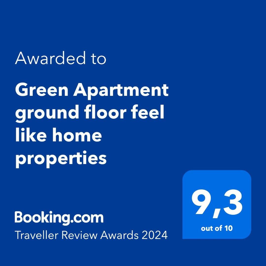 Green Apartment Ground Floor Feel Like Home Properties Saronida 외부 사진